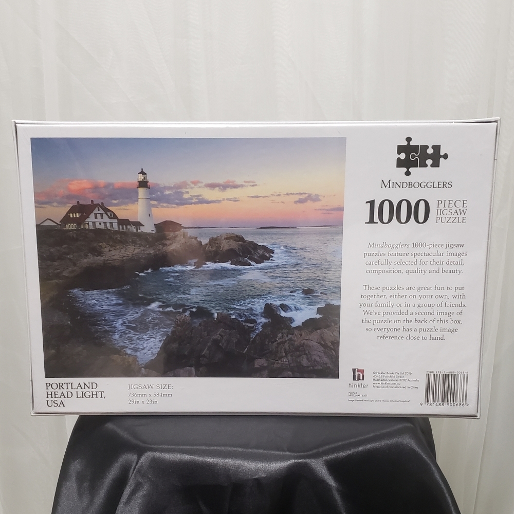 NIB, Sealed, 1000 Pc Mindbogglers Jigsaw Puzzle - Picture 5 of 10